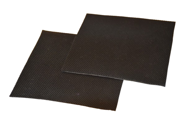 Patins antidérapants en caoutchouc 2X (10x10cm)
