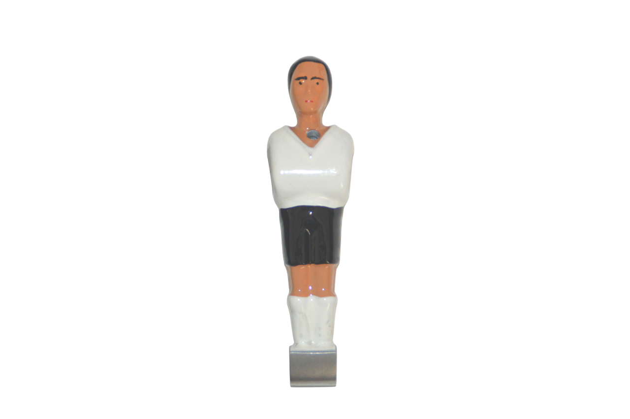 Joueur baby-foot blanc