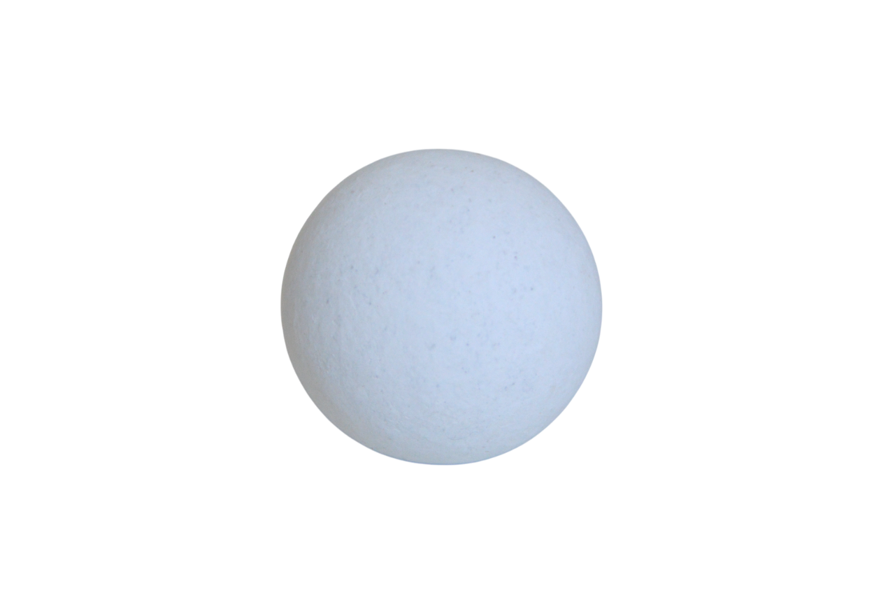 Balle liège blanc