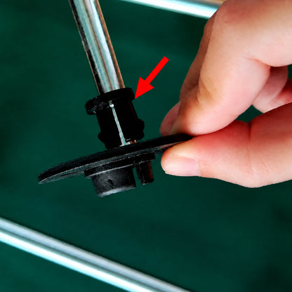 Support de plaque de fixation barre intérieure Ø9mm