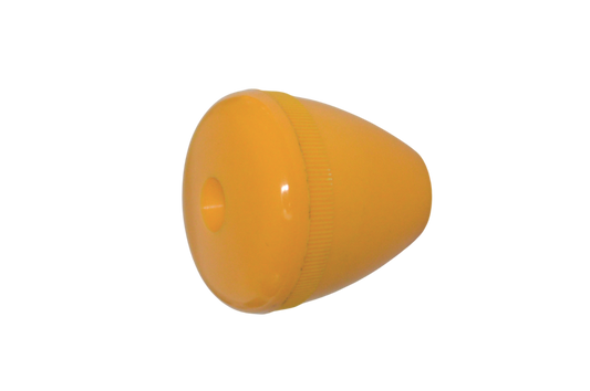 Poignée ronde 14M12 (Bonzini, Petiot, Sulpie) jaune (DEFAUT ESTHETIQUE)