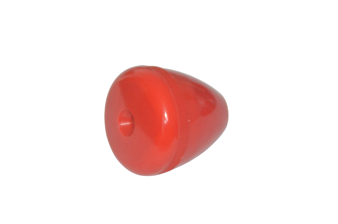 Poignée ronde 14M12 (Bonzini, Petiot, Sulpie) rouge (DEFAUT ESTHETIQUE)