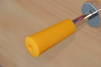Poignée longue 14m12 (Bonzini, Petiot, Sulpie) jaune (DEFAUT ESTHETIQUE)