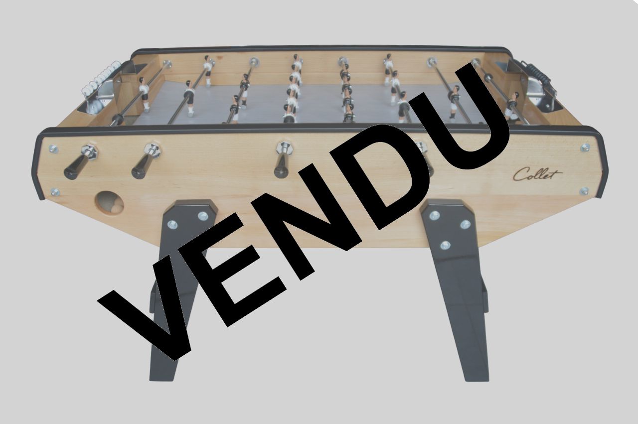 Baby-foot Collet - NOIR & BLANC