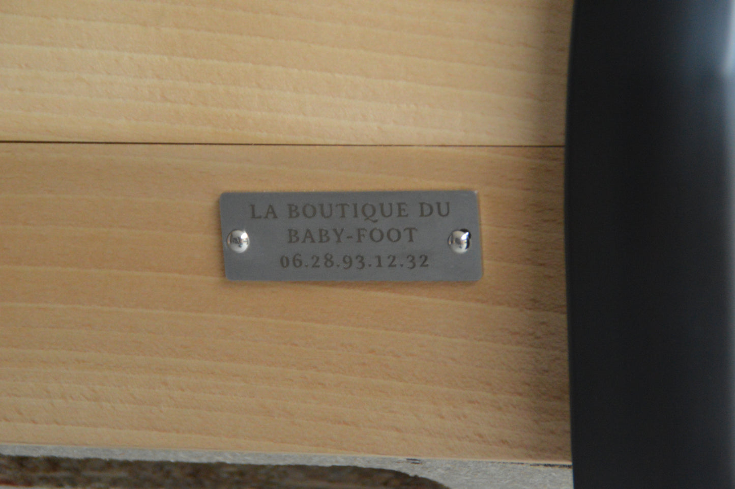 Baby-foot Collet - NOIR & BLANC