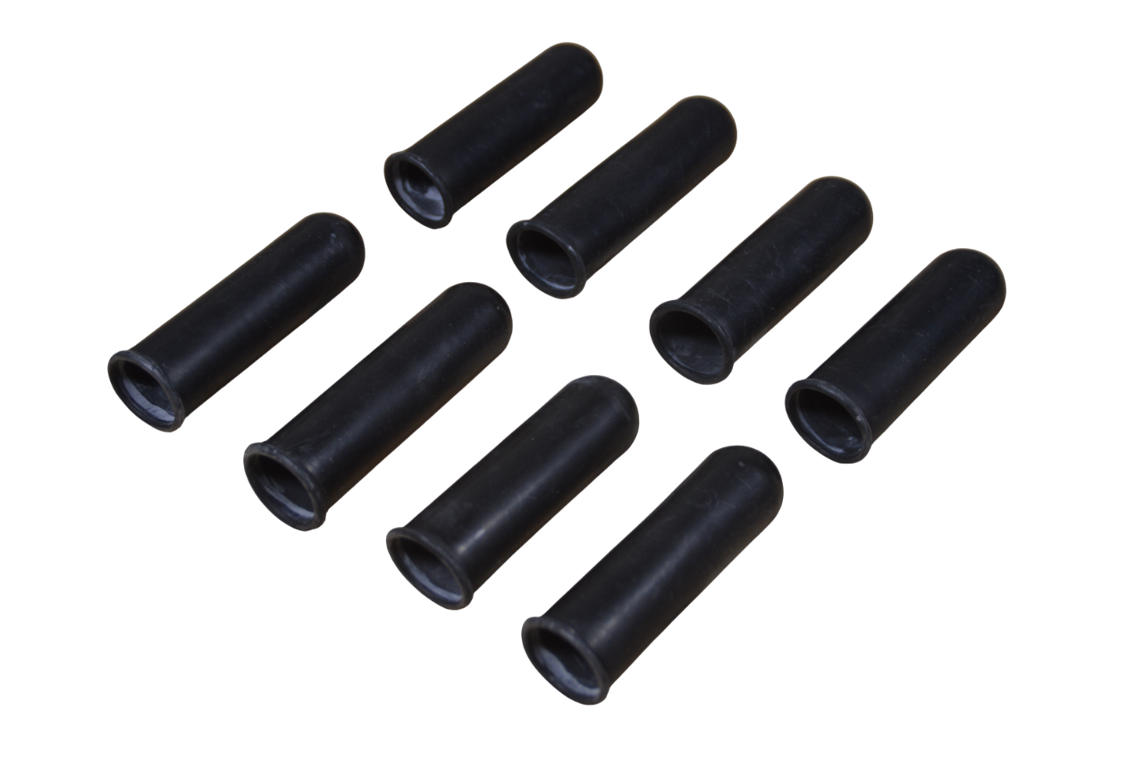 Doigtier caoutchouc pour poignée longue