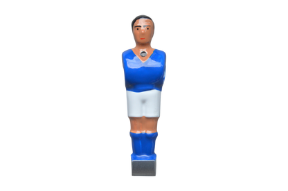 Joueur baby-foot bleu (H: 12,5cm)