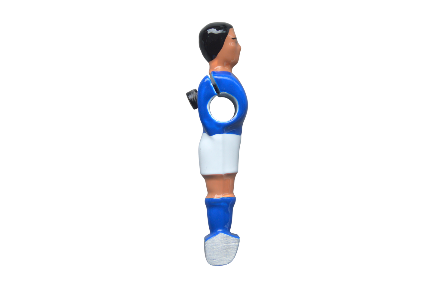 Joueur baby-foot bleu (H: 12,5cm)