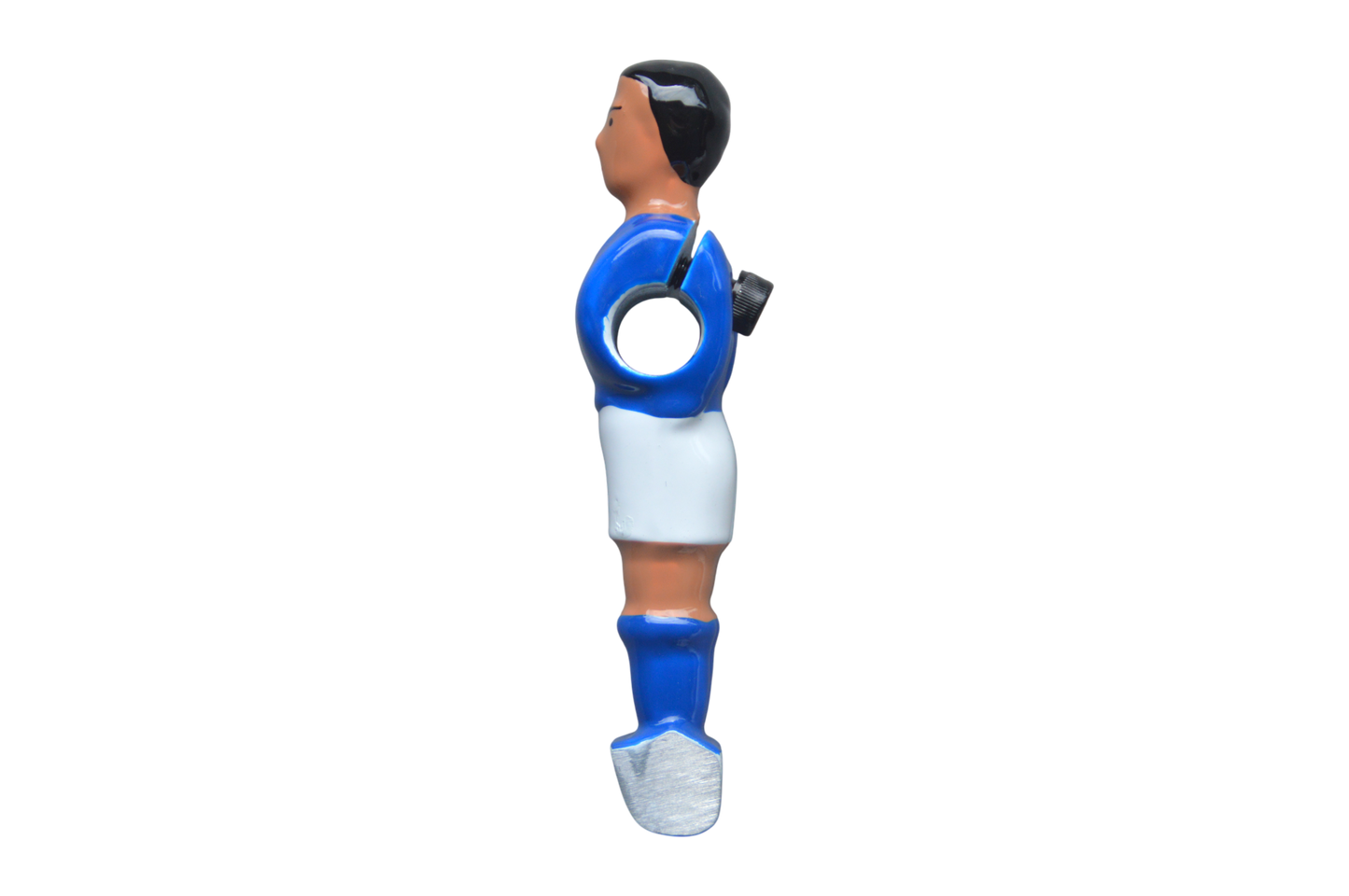 Joueur baby-foot bleu (H: 12,5cm)