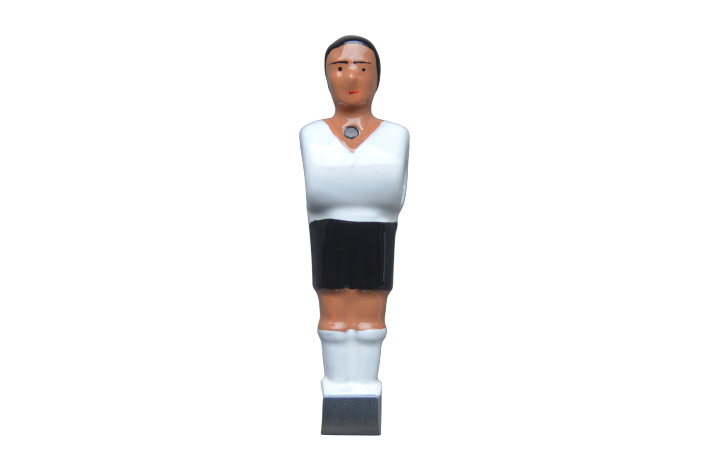 Joueur baby-foot blanc (H: 12,5cm)
