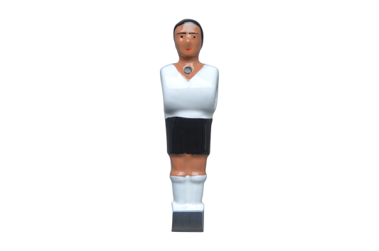 Joueur baby-foot blanc (H: 12,5cm)