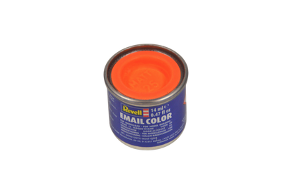 Peinture émail Orange Fluo - n°25