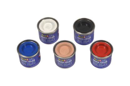 Pack 5 peintures émail
