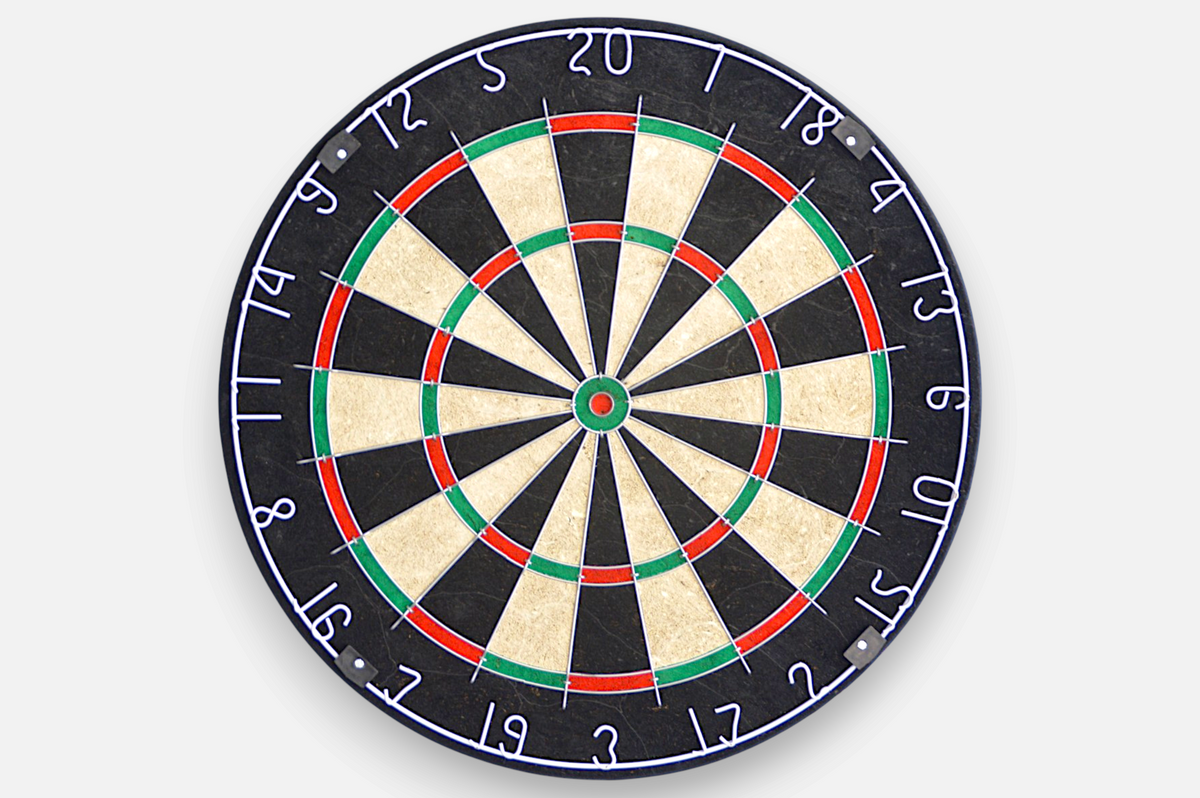 Cible de fléchettes