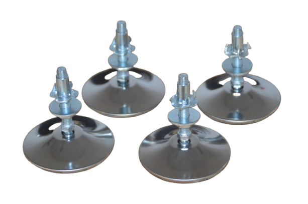4x Vérins Ø70mm pour pieds de baby-foot