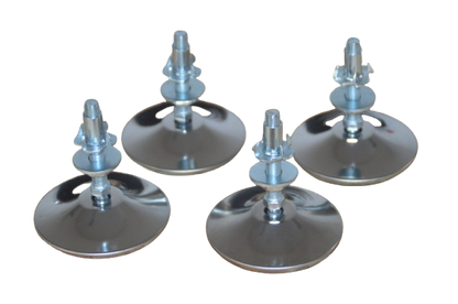 4x Vérins Ø70mm pour pieds de baby-foot