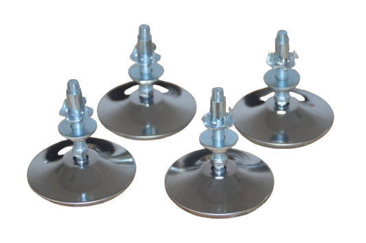 4x Vérins Ø70mm pour pieds de baby-foot