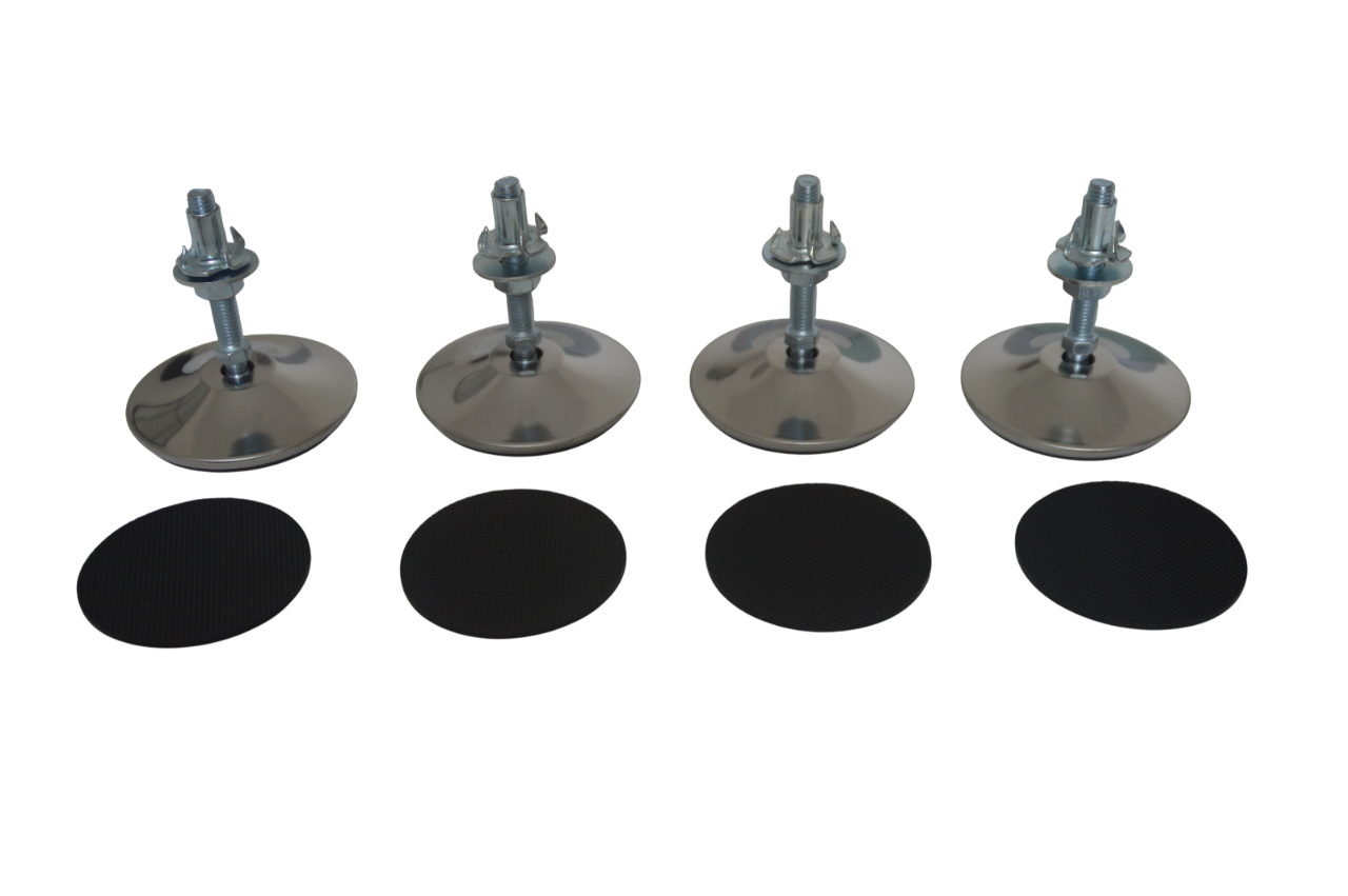 4x Vérins Ø70mm pour pieds de baby-foot