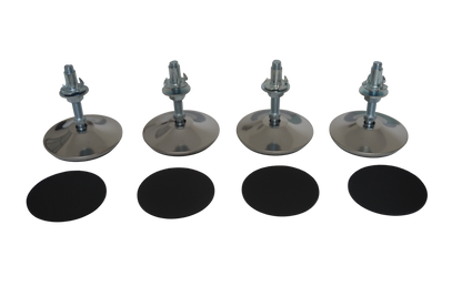 4x Vérins Ø70mm pour pieds de baby-foot