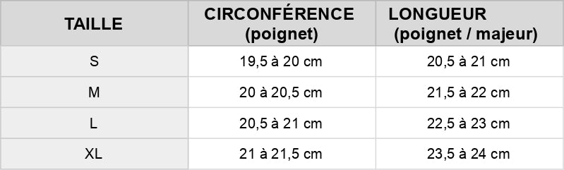 Gant en cuir pour baby-foot