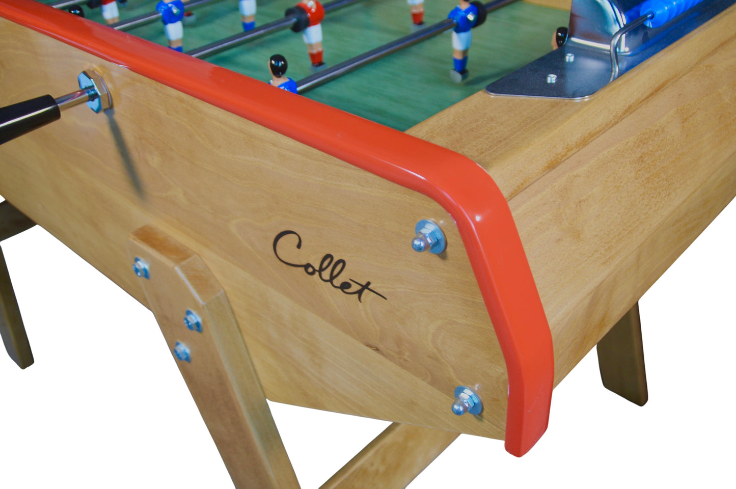 ÉCHANTILLON: PREMIUM - Main courante rouge pour baby-foot