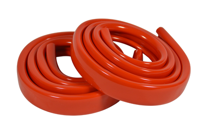 PREMIUM - Mains courantes rouges pour baby-foot (La paire)
