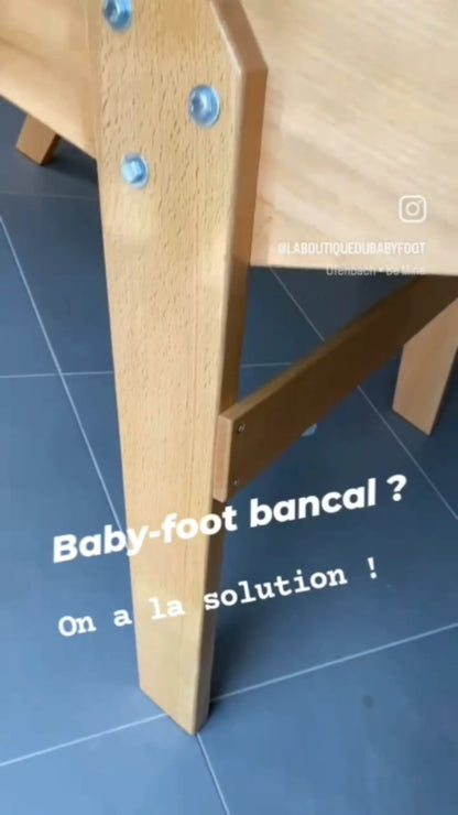 4x Vérins Ø70mm pour pieds de baby-foot
