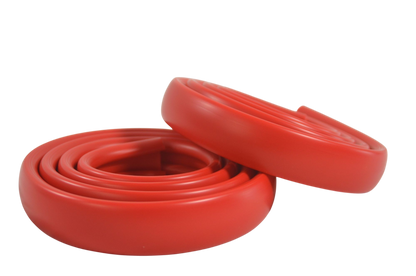 Main courante rouge pour baby-foot (La paire)