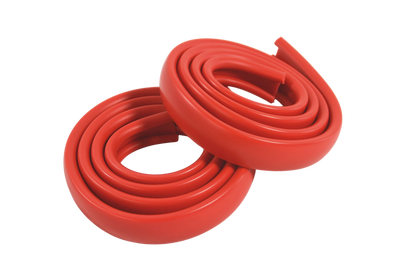 Main courante rouge pour baby-foot (La paire)